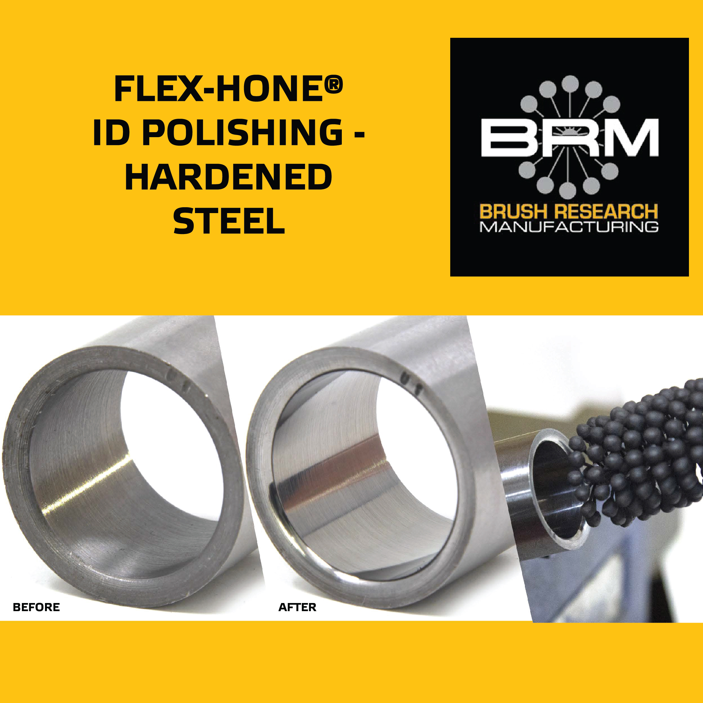 ID POLISHING HARDENED STEEL 01, Süleyman Görmüş Otomotiv, Endüstriyel Çapak Alma, Yüzey İşleme Teknolojileri, Türkiye Distribütörü