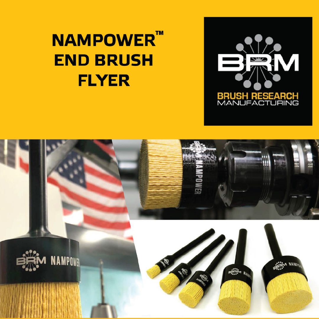 Nampower End Brush Flyer, Süleyman Görmüş Otomotiv, Endüstriyel Çapak Alma, Yüzey İşleme Teknolojileri, Nampower, Endüstriyel Fırça, Yüzey Finisajı, Türkiye Distribütörü
